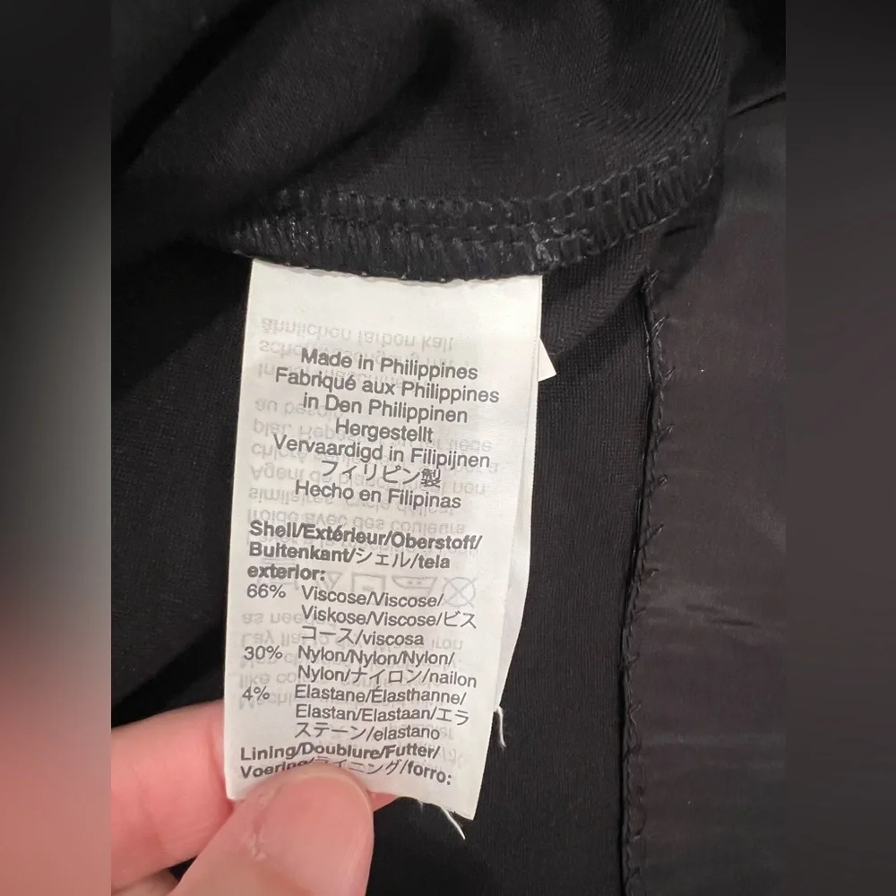 Classic Black JCrew Dress | Size 8 | Zipper | Well Made | Good Condition - Picture 10 of 11